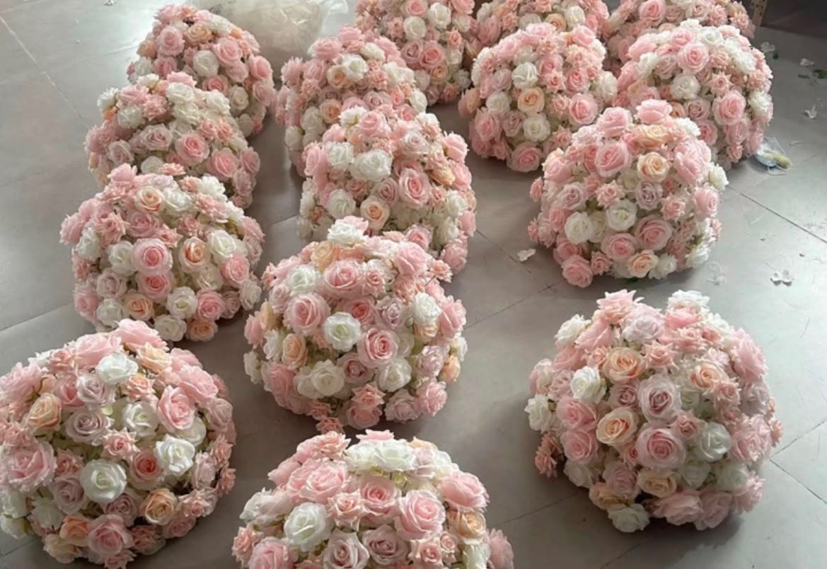 Blush Floral Sphere Collection